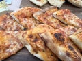 Garlic Pizza Bread Royalty Free Stock Photo