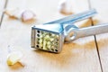 Garlic press Royalty Free Stock Photo