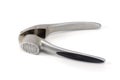 The garlic press silver isolated