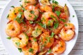 Garlic shrimp pinchos tapas from Spain
