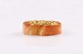 Garlic toasted bread on white background Royalty Free Stock Photo