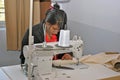 Garment manufacturing workshop