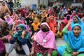Garment Worker Protest in Dhaka.