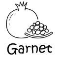 garnet Royalty Free Stock Photo