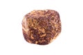 Garnet mineral stone on a white background Royalty Free Stock Photo