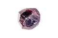 Garnet mineral stone on a white background Royalty Free Stock Photo