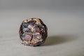 garnet mineral stone on a white background close up Royalty Free Stock Photo