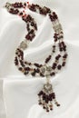 Garnet necklace