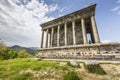 Garni, ARMENIA - May 02,2016 : Ancient Garni pagan Temple, the h