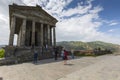 Garni, ARMENIA - May 02, 2016 : Ancient Garni pagan Temple, the h