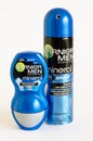 Garnier men deodorant Royalty Free Stock Photo