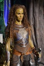 Garona in Warcraft - The Beginning statue at Madame Tussauds in Times Square in Manhattan, New York City Royalty Free Stock Photo