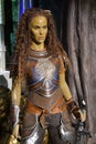 Garona in Warcraft - The Beginning statue at Madame Tussauds in Times Square in Manhattan, New York City Royalty Free Stock Photo