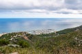 Garraf solid mountain in Barcelona, Catalonia, Spain.