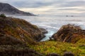 Garrapata State Beach Ocean Waves Royalty Free Stock Photo