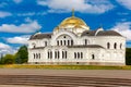 Garrison church in Brest fortress, Belarus Royalty Free Stock Photo