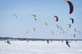 Winter Kites over Lake Mille Lacs