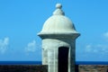 A watchtower at old San Juan