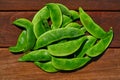 Garrofon beans Phaseolus lunatus fresh