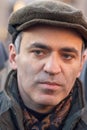 Garry Kasparov, world champion on a chess