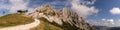 Gartnerkofel Panorama in the Carnic Alps Royalty Free Stock Photo