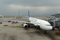 Garuda Indonesia Airbus 330-200 at Hong Kong Airport