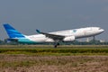 Garuda Indonesia Airbus A330 Royalty Free Stock Photo