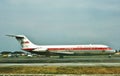 Garuda Indonesia McDonnell Douglas DC-9-32 at Jakarta after a flight on February 4 , 1981