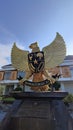Garuda indonesia statue in Skouw Jayapura border with Papua New Guinea