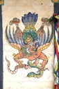 Garuda painting, Bhutan