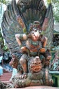 Garuda statue at Haw Par Villa theme park in Singapore Royalty Free Stock Photo