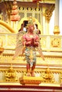 Garuda statue in park, Mythical creatures, Bangkok, Thailand 171105 0218