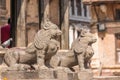 Garuda statue at Patan Dubar square Royalty Free Stock Photo