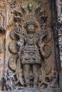 Garuda, Vishnu & Lakshmi. Hoysalesvara Temple, Halebid, Karnataka