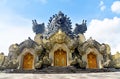 Garuda Wisnu Kencana statue at Bung Karno Park, with beautiful blue sky during nice weather Royalty Free Stock Photo