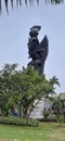 The Garuda Wisnu Kencana statue at Soekarno Hatta airport in Jakarta