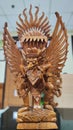Garuda wisnu kencana: wood sculpture