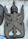 Garuda wood carving