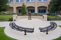 Gary Patterson Courtyard at TCU, Fort Worth, Texas