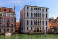 Garzoni Palace in Venice in the Grand Canal, Italy Royalty Free Stock Photo