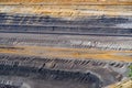 Surface mining in Germany Royalty Free Stock Photo