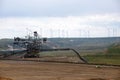 Garzweiler opencast mining lignite, Germany, controversial energy production against environmental protection