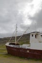 GarÃÂ°ar BA 64 Shipwreck Royalty Free Stock Photo