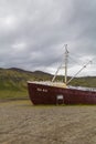 GarÃÂ°ar BA 64 Shipwreck Royalty Free Stock Photo