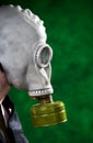 Gas attack Royalty Free Stock Photo