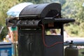 Gas barbecue grill Royalty Free Stock Photo