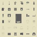 a gas boiler icon. Electro icons universal set for web and mobile Royalty Free Stock Photo