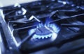 Gas Burner Royalty Free Stock Photo