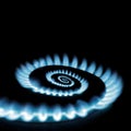 Gas burner Royalty Free Stock Photo