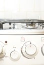 Gas burner cooker Royalty Free Stock Photo